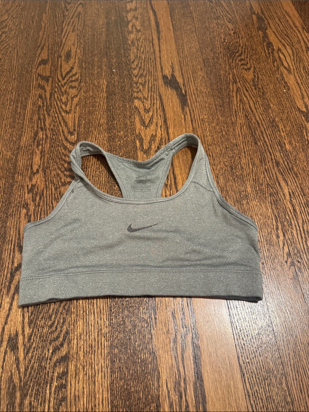 3/$15 Nike Grey Racerback Light Support Sports Bra